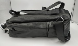Рюкзак мужской кожаный J.M.D. черный 8834 фото2 сбоку