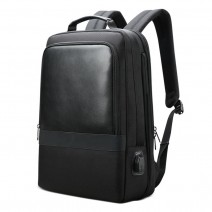 Школьный Рюкзак для ноутбука 15,6 BOPAI 61-26111 черный фото вполоборота