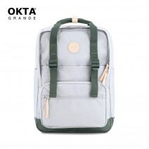 Рюкзак Himawari OKTA 1085-07 светло-серый фото спереди