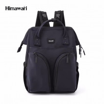 Рюкзак для мамы Himawari 1208-07 темно-синий фото спереди