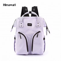 Рюкзак для мамы Himawari 1208-09 сиреневый фото спереди
