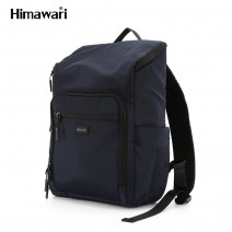 Рюкзак для мам Himawari 1223-06 темно-синий фото вполоборота