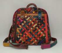 плетеный рюкзак ручной работы Yi Tian F175 многоцветный