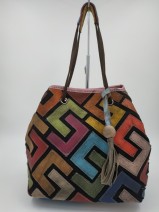 Женская кожаная сумка ручной работы  Yi Tian 805 лицевая сторона
