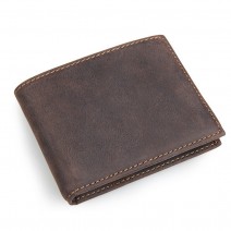 Кожаный бумажник J.M.D. 8108 коричневый фото 1
