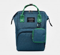 Рюкзак для мам LIVING TRAVELING SHARE CX9394 синий фото спереди
