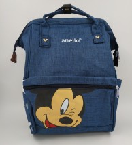 Школьный рюкзак для девочки Anello 004 синий